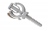 Collier cheville Clipeo pour tube et gaine de diam�tre 16 mm