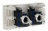 Prise 2xRJ45 cat.6FTP pour goulotte � clippage 3M Legrand Mosaic