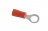 Cosses rondes trou de 5 rouge - Boite de 100