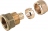 Raccord union � compression - 9402 - Droit - Femelle - Diam�tre 12 vers 15 x 21 - Pour tube PER ou PB - Comap 9402104