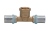 T� - Femelle - A visser - Pour tube multicouche - 16 vers 1/2 - Lot de 2 - Altech 4434814