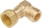 Raccord coud� - 90� - A joint plat - Gaz BD1386 - M/F 1/2 - Banides et Debeaurain 0238612