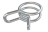 Collier de serrage - Pour tube clair de diam�tre 6 mm - Lot de 25 - Sauermann ACC00912