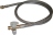 Robinet gaz - ROAI - M / M - ROBIFLEX - Flexible 1.50 m et bouchon - Diam�tre 15 x 21 mm - Banides 0239105