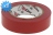 Ruban adh�sif �lectricien rouge en rouleau de 10 m�tres, Lot de 8