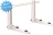 Support mural complet pour groupe ext�rieur jusqu'� 100 Kg