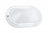 Hublot - Oval - ARIC ORIO - Culot E27 - IP54 - Blanc - Sans Lampe
