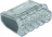 Borne de connexion - 5 entr�es - Transparente - Grise - 0.5 � 2.5 mm� - Boite de 500 - Bizline 103425