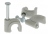 Attache pontet pour cable ou gaine de 7 mm max.