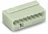 Borne micro pour boite de d�rivation - Wago - 0.6 � 0.8 mm� - 8 conducteurs - Gris Clair