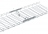 �clisse droite ED1100 - Pour chemins de c�bles fils Cablofil - finition EZ  - Cablofil 558201