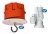 Boite cloison s�che - Capri CAPRICLIPS - Point de centre - Profondeur 55 mm - Diam�tre 67 mm - Avec douille DCL - Capri 715859