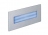 Applique murale encastr�e - Aric BALIZ 3 - A led - 2.7W - Bleu - Gris - Aric 50384
