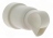 Fiche femelle 16A 2P+T en plastique avec anneau extraction blanc