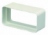 Raccord droit rectangulaire - 55 x 110 mm - Atlantic 460001