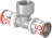 T� � sertir - Taraudage femelle - S-Press PLUS - 25 mm vers 3/4 vers 25 mm - Uponor 1070599
