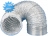 Gaine alu - Souple - Diam�tre 100 mm - 3 m�tres - Unelvent