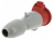 Prise droite femelle 16 Amp�res 3P+T IP44 rouge - Legrand 555108