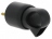 Fiche male 16A 2P+T en plastique avec anneau extraction noir