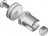 Borne Laiton - Pour chemin de cable - 6 x 35 - Fil - Cablofil 585397