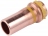 Rduction  sertir - Pour tube cuivre - Gaz - Mle / Femelle - Diamtre 18 - 14 mm - Comap 5243VG1814