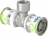 T� � sertir - Taraudage femelle - S-Press PLUS - 32 mm vers 1/2 vers 32 mm - Uponor 1070600