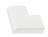 Angle plat modulable - 52 x 20 - Blanc - TM Optima - Iboco 08862