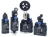 Fin de course - Boitier plastique - 1nf / 1no - T�te levier � galet r�glable - Omron Electronics D4N-112G