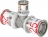 T� � sertir - R�duit - S-Press PLUS - 25 mm vers 16 mm vers 25 mm - Uponor 1070574