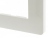 Plaque 2 postes vertical, entraxe de 57 mm Hager Essensya blanc