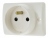 Prise � encastrer pour plinthe 2P+T 16A Blanc Legrand