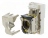 Prise RJ 45 cat. 6A STP blanche 1M Legrand Mosaic
