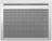 Panneau rayonnant - Intuis Quartea 3EO - Horizontal - 750 Watts - Blanc - Intuis M241112