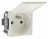 Prise de courant 2P+T � volet Legrand Mosaic