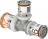 T� � sertir - R�duit - S-Press PLUS - 20 mm vers 16 mm vers 16 mm - Uponor 1070567