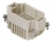 Insert m�le - A sertir - 42P+T - 10A - 250V - Gabarit 57.27 - ILME CDDM42