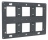 Support  vis 2 x 3 postes - 6/8 modules