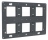 Support � vis 2 x 3 postes - 6/8 modules
