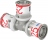 T� � sertir - Egal - S-Press PLUS - 25 mm vers 25 mm vers 25 mm - Uponor 1070562