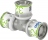 T� � sertir - Egal - S-Press PLUS - 32 mm vers 32 mm vers 32 mm - Uponor 1070563