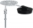 Bouchon - Avec cha�ne et borne - Diam�tre vidage 55 � 58 mm - Gripp 219468