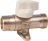 Robinet gaz - M�le / M�le - Diam�tre 26 x 34 mm - MOP 0.5 - Avec patte de fixation - Banides 22917020