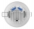 Spot encastr� � LED - Aric LOKI 70 - 4/6W - CCT - Blanc - Aric 51806