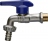 Robinet irrigation - A tournant sph�rique - 15 x 21 - 20 x 27 - Laiton Chrom� - Altech 3152031