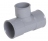 T� pied de biche PVC - Femelle / Femelle - 87�30 - Diam�tre 40/32 mm - Nicoll UTH288