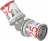 Coude � sertir - 45� - S-Press PLUS - 25 mm vers 25 mm - Uponor 1070545