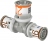 T� � sertir - R�duit - S-Press PLUS - 16 mm vers 20 mm vers 16 mm - Uponor 1070566