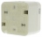 Boitier saillie 1 poste Hager Cubyko composable blanc
