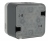 Va et vient 10A � voyant t�moin Hager Cubyko saillie complet gris