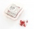 Cosses fourche pour vis de 4 mm rouge - Boite de 100